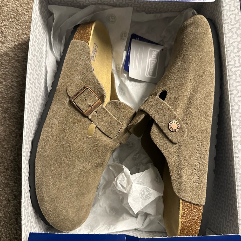 Brand New Boston Birkenstock Clog
